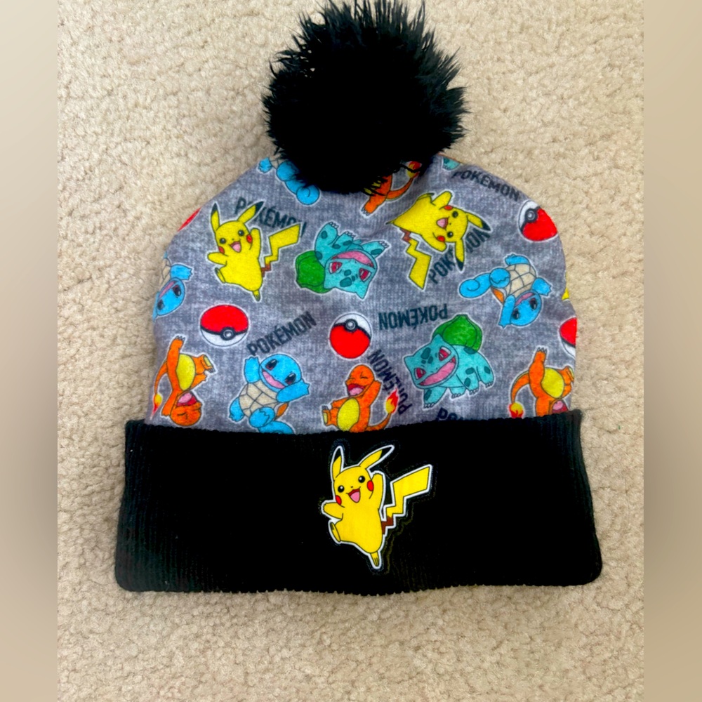 Kids Pokémon winter hat